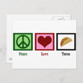 ピースラブタコス ポストカード (正面/裏面)