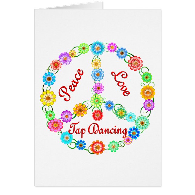 ピースラブタップ踊り (正面)