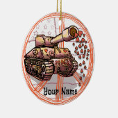 ピースラブタンクオーナメント セラミックオーナメント (右)