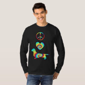 ピースラブダシュント Tシャツ (正面フル)