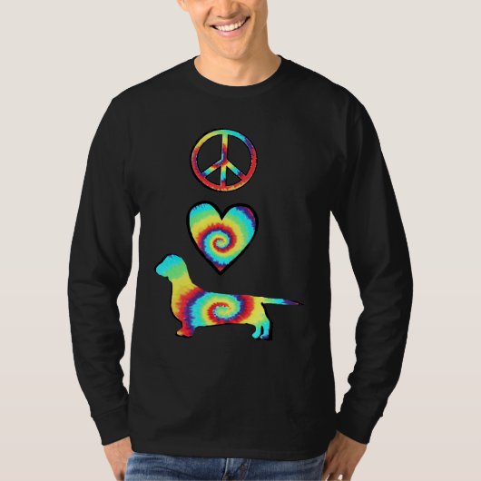 ピースラブダシュント Tシャツ (正面)