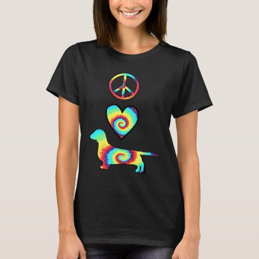 ピースラブダシュント Tシャツ (正面)