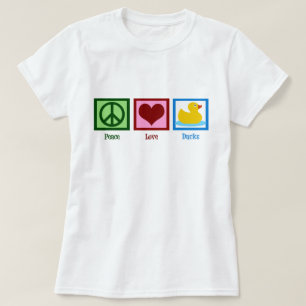 ピースラブダックス Tシャツ