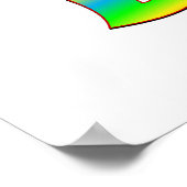 ピースラブディスコ ポスター (角)