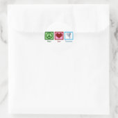 ピースラブトルナドーズ ラウンドシール (バッグ)