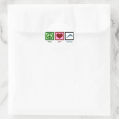 ピースラブドルフィンズ ラウンドシール (バッグ)