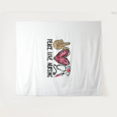 ピースラブナーシングシャツ タペストリー (正面(横))