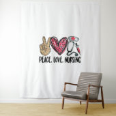 ピースラブナーシングシャツ タペストリー (インサイチュ)