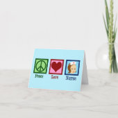 ピースラブナースビューティフルハッピーホリデーズナーシング シーズンカード (正面)