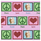 ピースラブナース ファブリック (クローズアップ)