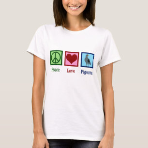 ピースラブハトン Tシャツ