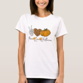 ピースラブハロウィン Tシャツ (正面)