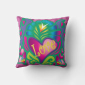 ピースラブハート クッション (裏面)