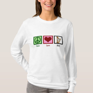 ピースラブハープ Tシャツ