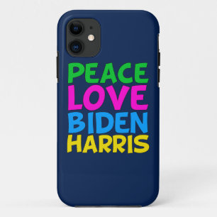 ピースラブバイデン氏ハリス iPhone 11 ケース