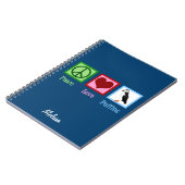 ピースラブパフィン ノートブック (左側)