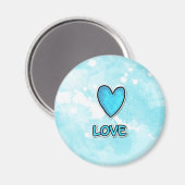 ピースラブパンダ マグネット (正面/裏面)