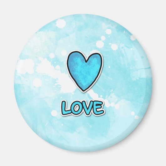 ピースラブパンダ マグネット (正面)