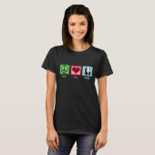 ピースラブパンダ Tシャツ (正面フル)