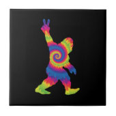 ピースラブビッグフット – ビッグフット愛好家 タイル (正面)