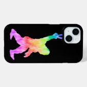 ピースラブビッグフット Case-Mate iPhoneケース (裏面 (横))