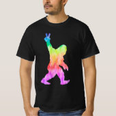 ピースラブビッグフットTシャツ Tシャツ (正面)