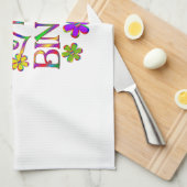 ピースラブビンゴ キッチンタオル (四つ折り)