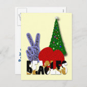 ピースラブビーグル シーズンポストカード (正面/裏面)