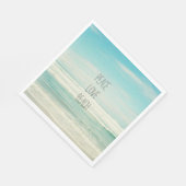 ピースラブビーチ スタンダードランチョンナプキン (角)