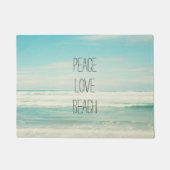 ピースラブビーチ ドアマット (正面)