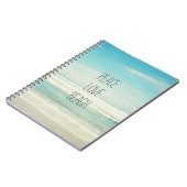 ピースラブビーチ ノートブック (左側)