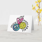 ピースラブピックボール カード (黄色い花)