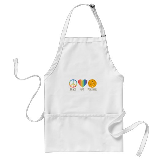 ピースラブピックボール スタンダードエプロン (正面)