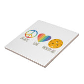 ピースラブピックボール タイル (側面)