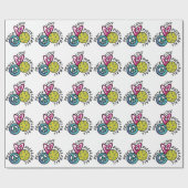 ピースラブピックボール ラッピングペーパー (フラット)