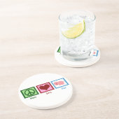 ピースラブピッグ コースター (側面)