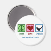 ピースラブピラツキュートカスタムスタジオ マグネット (正面/裏面)