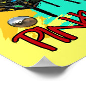 ピースラブピンボール ポスター (角)