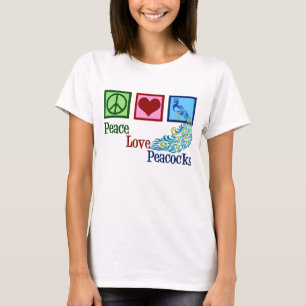 ピースラブピーコックス Tシャツ