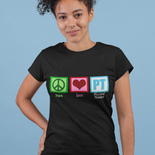 ピースラブフィジカルセラピスト Tシャツ