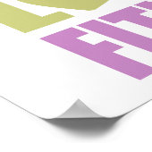 ピースラブフィットネス ポスター (角)