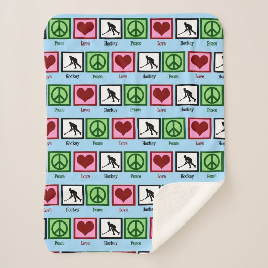 ピースラブフィールドホッケー シェルパブランケット (正面)