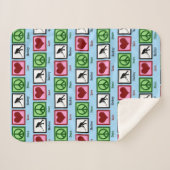 ピースラブフィールドホッケー シェルパブランケット (正面(横))