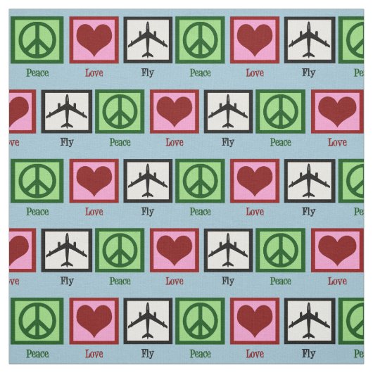 ピースラブフライ ファブリック (見本)