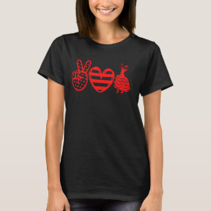 ピースラブフラメンコ Tシャツ
