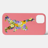 ピースラブフローラビッグフット Case-Mate iPhoneケース (裏面 (横))