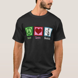 ピースラブフーカバー Tシャツ