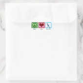 ピースラブブルージェイズ ラウンドシール (バッグ)