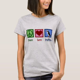 ピースラブプフィンズ Tシャツ