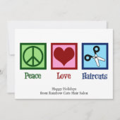 ピースラブヘアカットカスタムヘアサロン クリスマス (正面)
